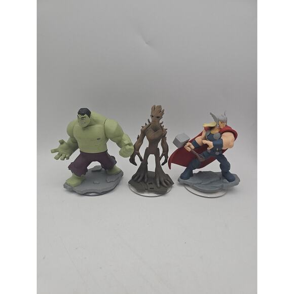 Nintendo Wii Disney Infinity Characters, Lot of 8 Figures + Infinity Portal - Picture 3 of 12